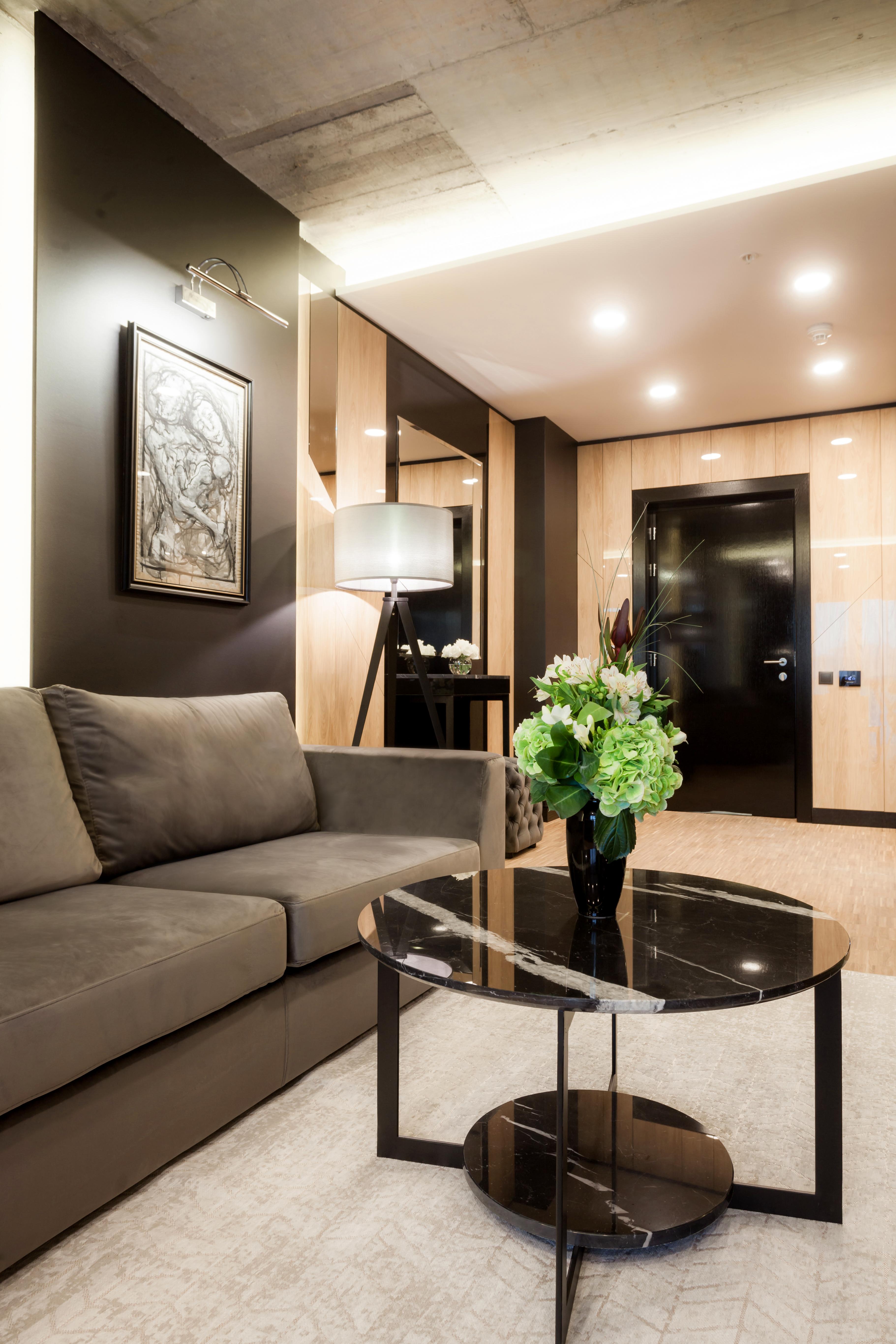 Hotel Platinia Kluž Exteriér fotografie A suite at the Mandarin Oriental, Munich